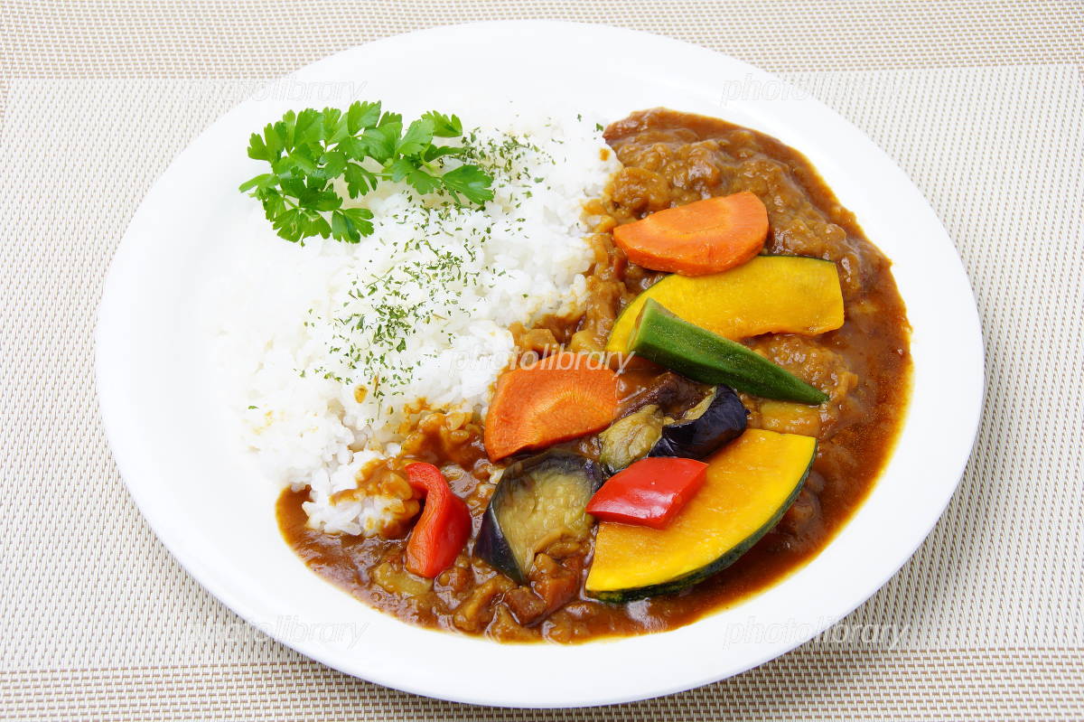 夏野菜カレーのイラスト素材 - PIXTA