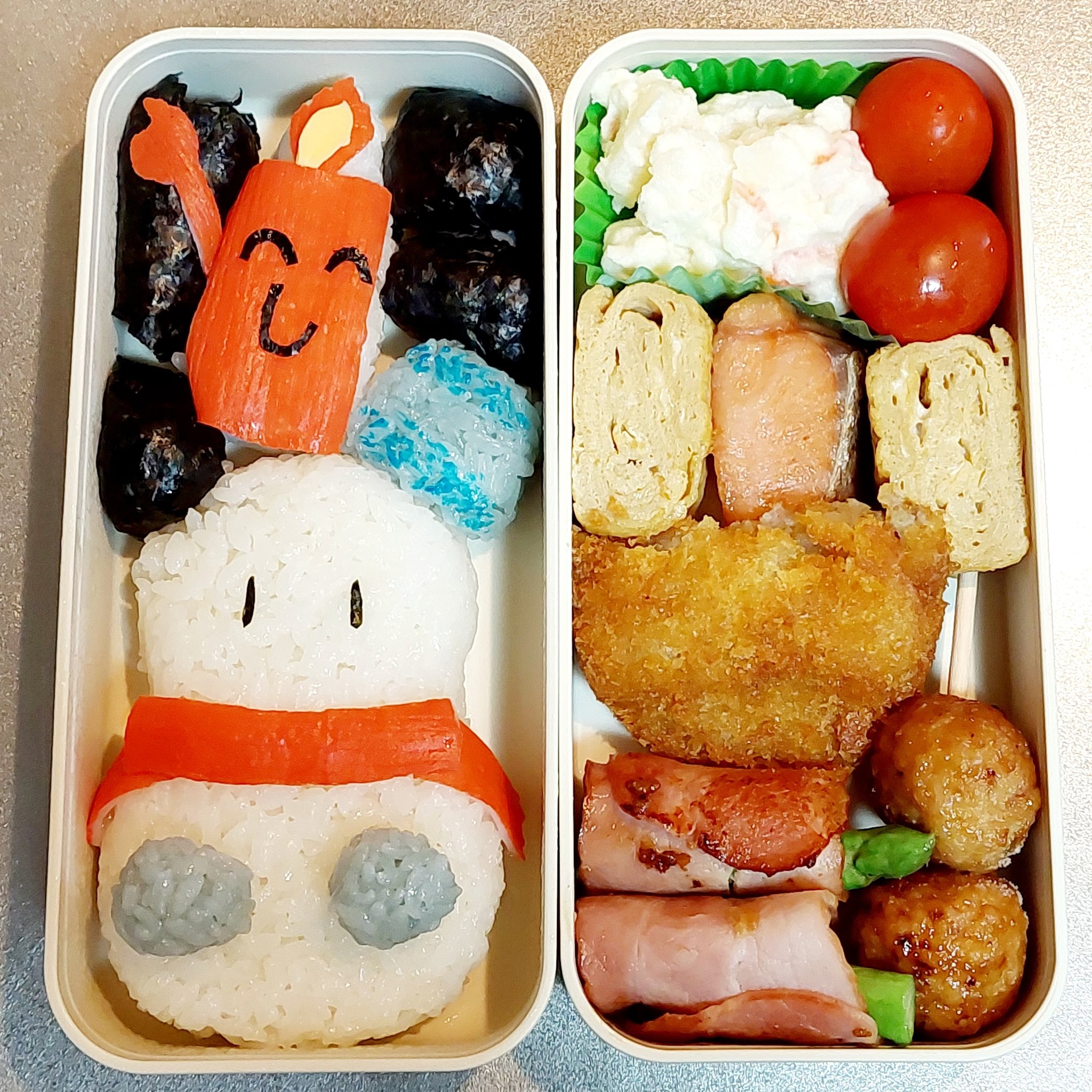 キャラ弁オラフ レシピ・作り方 by ゆきまるしゃん - 楽天レシピ