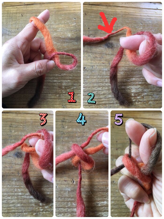 毛糸を使ったシュシュの作り方〜簡単！かわいく手作り〜てごづくり