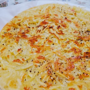 チーズ入りじゃがいものガレット