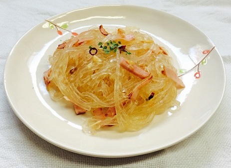 くずきりの酢の物