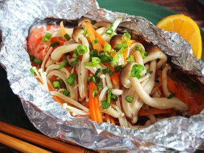 基本の鮭のホイル焼き フライパンでふっくら簡単調理