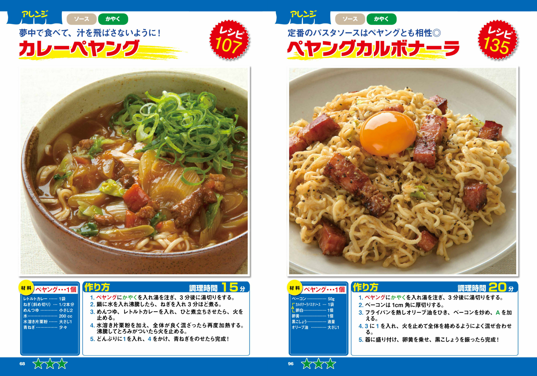 基本からアレンジまで！思わずつくりたくなる「ペヤング 焼きそば」のレシピ集クックパッド
