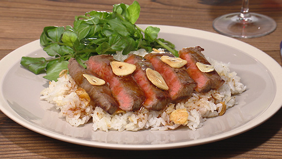 お弁当ガーリックビーフライス – おいしいノンオイル リケンのノンオイル理研ビタミン