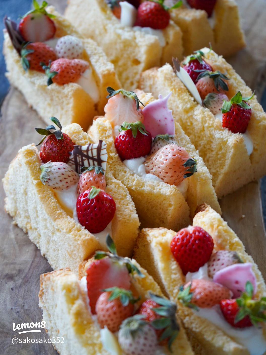 オレンジシフォンケーキ