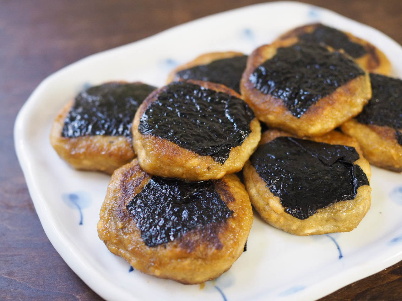 モチモチ食感! 磯辺焼きおにぎり
