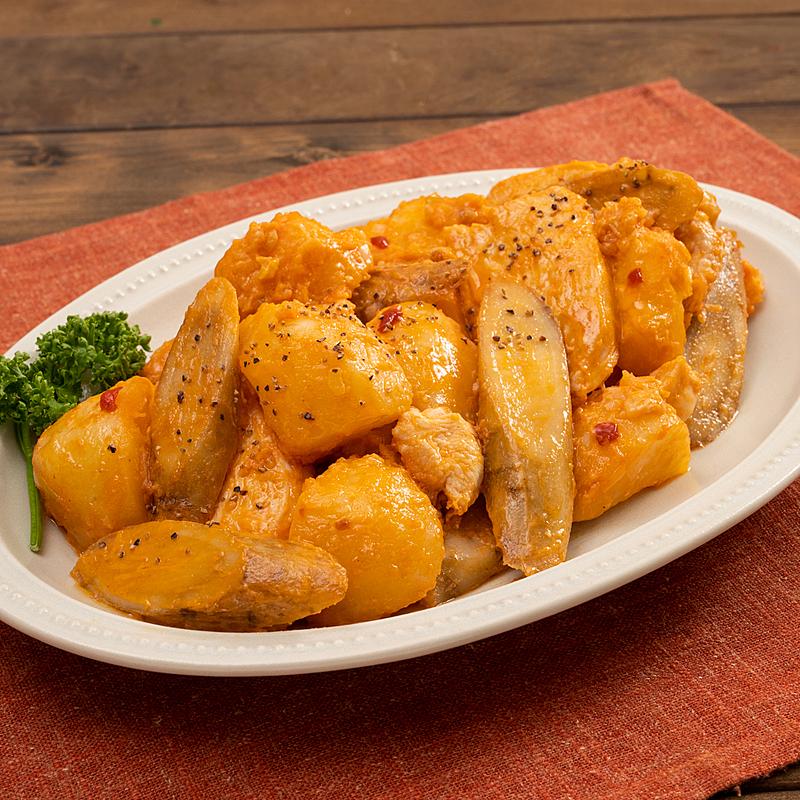 何度も食べたい！韓国風野菜ジュース鶏じゃが