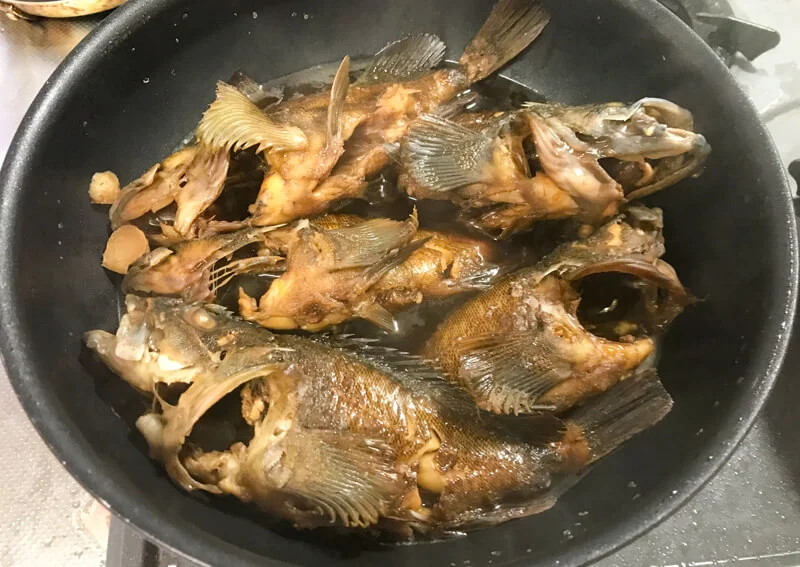 カサゴ ガシラ の煮付けCrazy Fishing