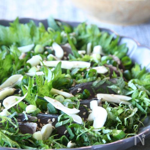 薬味たっぷり！大人気！カツオのたたき