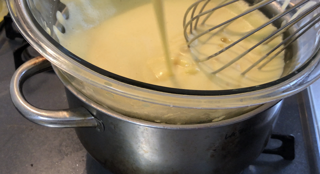 オランデーズソース代わりのモルネーソース