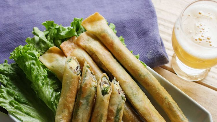 ささみのチーズ春巻き