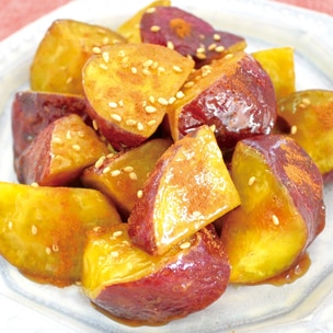 さつまいもの煮物 田舎煮 のレシピ 作り方：白ごはん.com