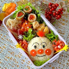 アンパンマン＆ばいきんまんのお弁当 ♪キャラ弁- なな＆もものキャラ弁日記 ２