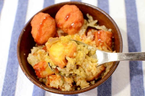 手作り最高♡節約!からあげくんレッド風