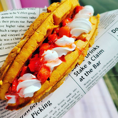 トゥンカロンに韓国ワッフル 流行メニューのセレクトショップ 広島市中区