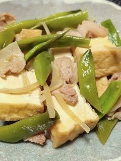 厚揚げのしょうが煮