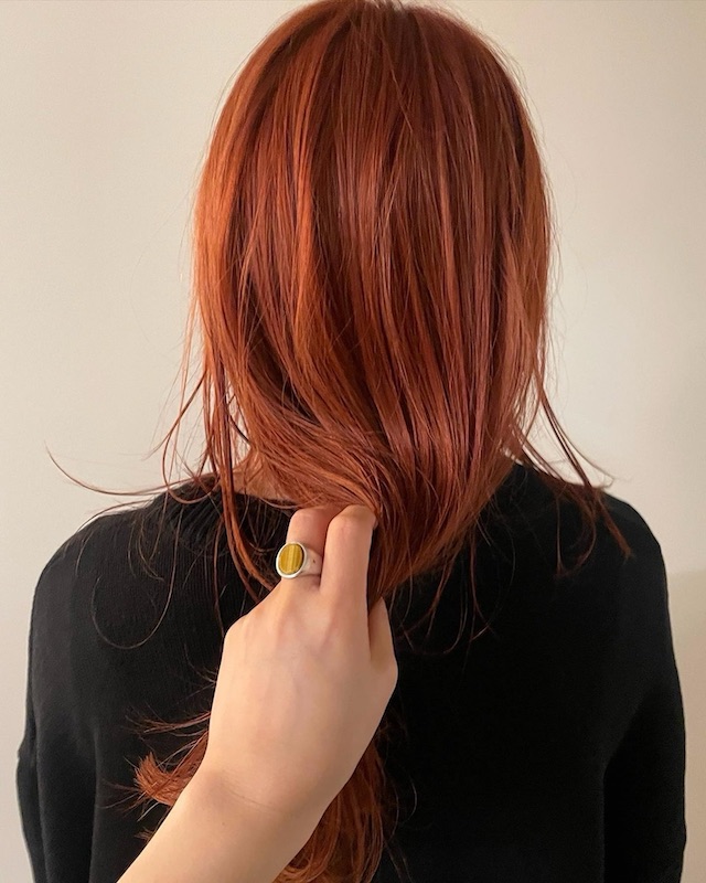 こっくり感がたまらない♡オレンジブラウンの レングス別 明るめ＆暗めヘアcatalogMERY