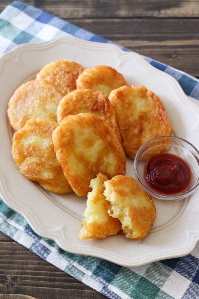 簡単ハッシュドポテト カリッ！もちっ！と仕上げる 副菜