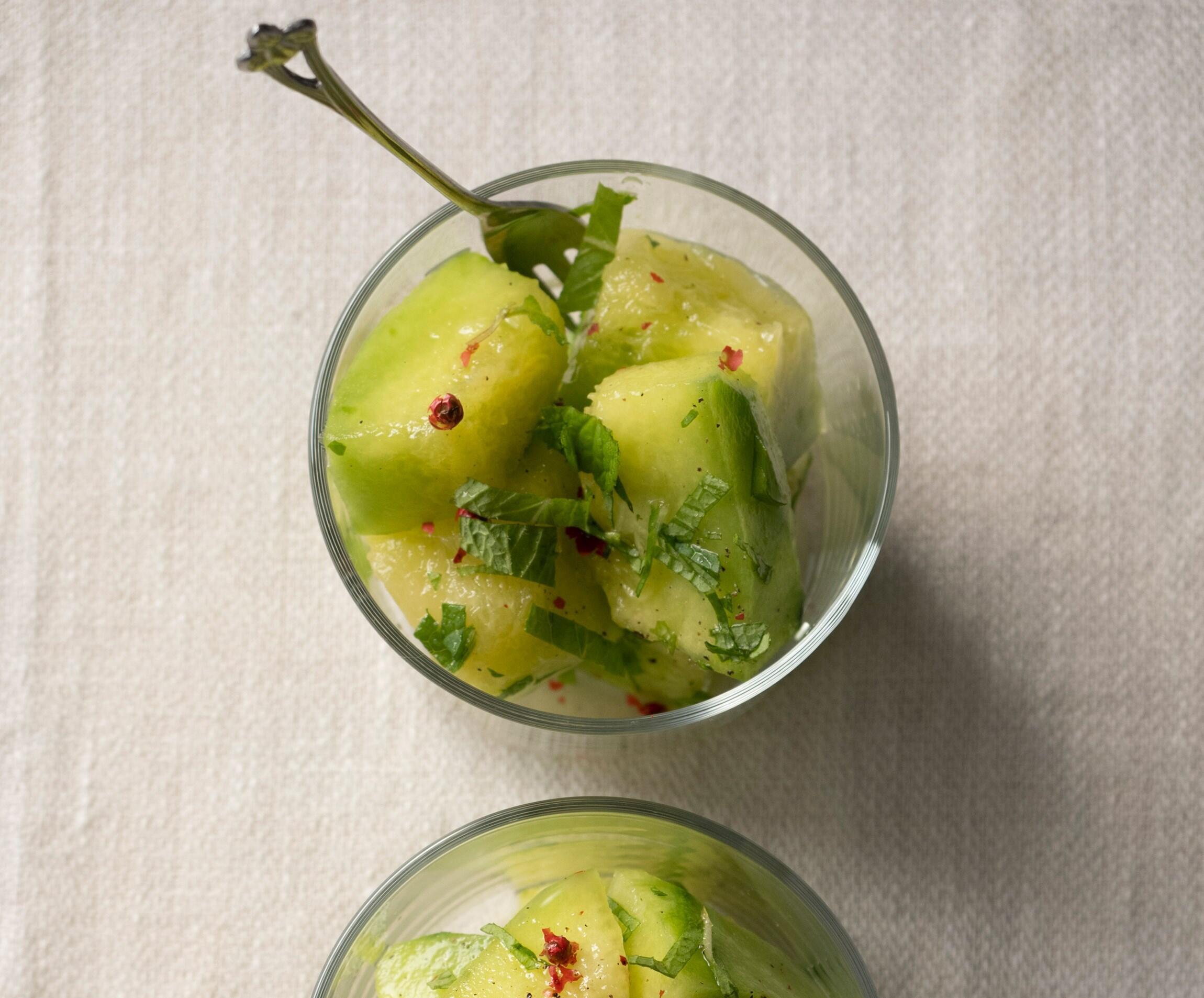 メロンたっぷりメロンタルト