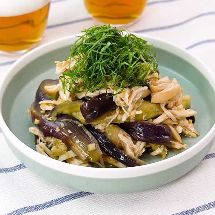 鶏ささみとナスのはさみフライ