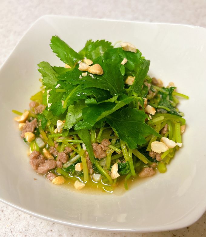 簡単！お手軽！楽わざレシピ52 パクチーの代わりにみつば！「みつばのエスニックチャーハン」ドリップまとめOITA Drip.オオイタドリップ大分県下最大級の総合情報サイト