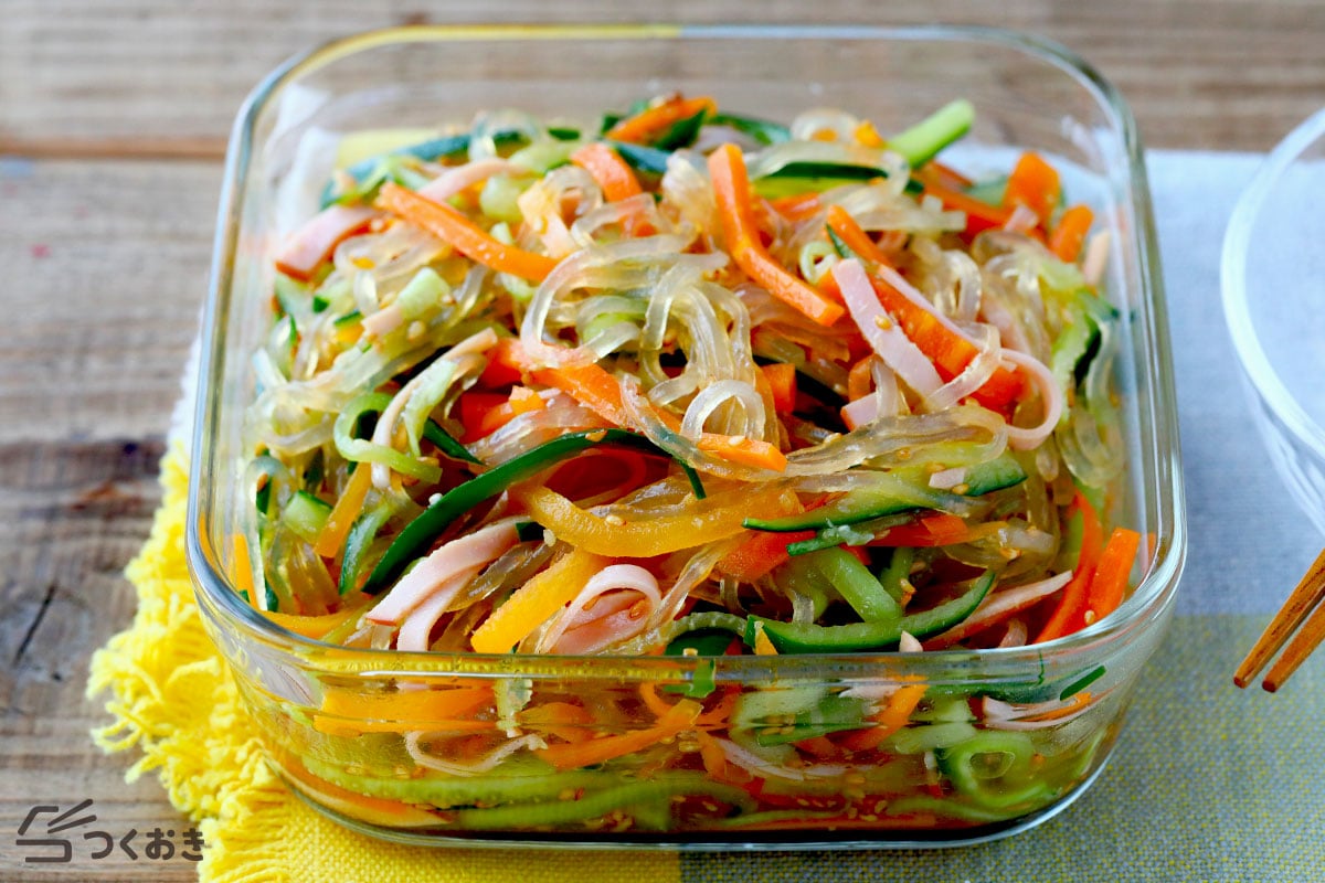 シャキシャキやみつき！ 韓国風春雨サラダ