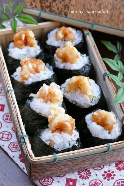 そびえ立つ海老！ 天むすおにぎりの作り方 マツコの知らない世界 kattyanneru