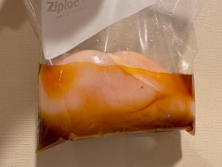 むね肉しっとり酢鶏 ブライン液で鶏むね肉がぷるぷるに