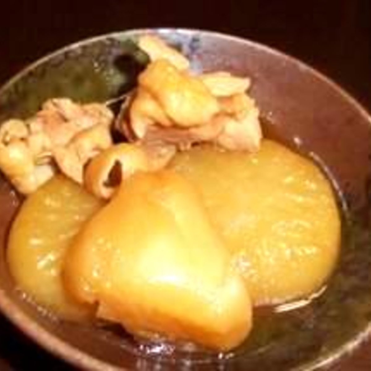 肉味噌たっぷりふろふき大根