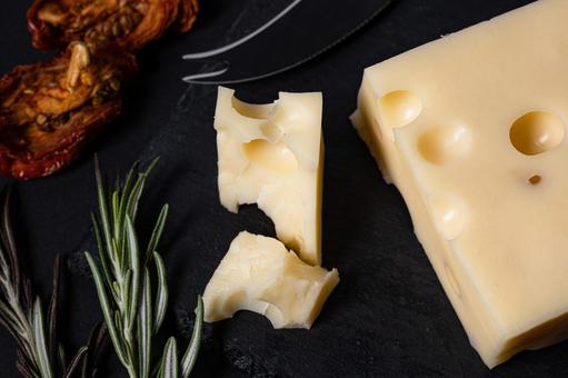 いいねチーズイラストのフリー素材イラストイメージ