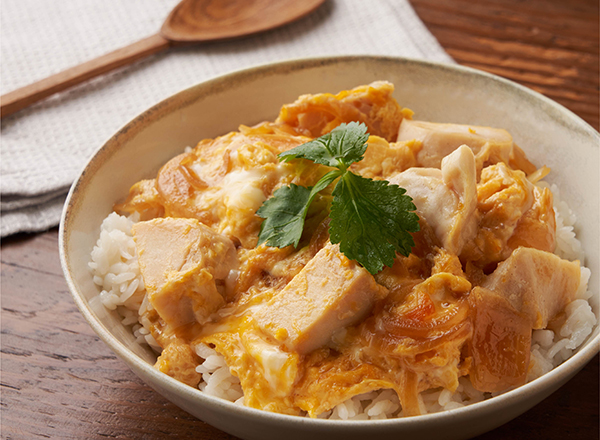 簡単ランチ♪ふわとろ☆他人丼