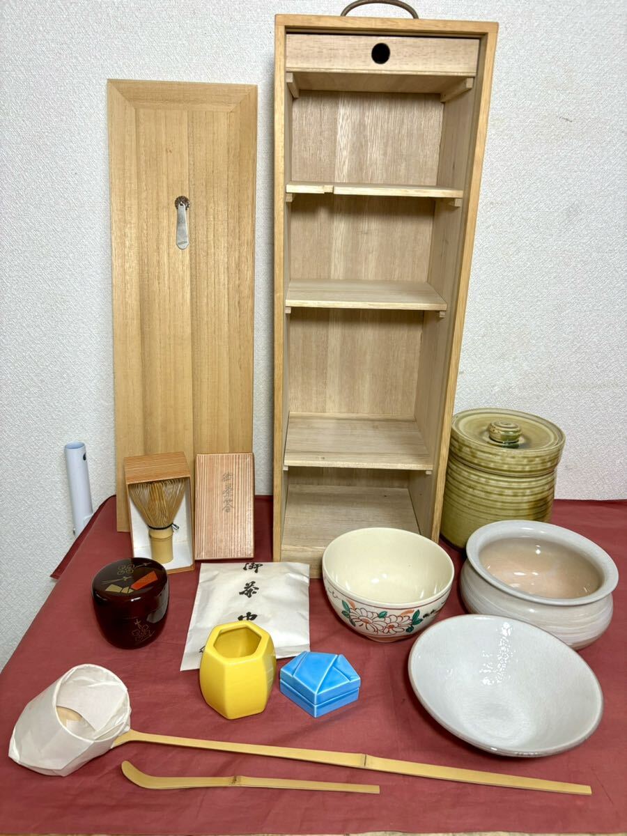 茶道具 お抹茶 日本茶セット 抹茶セット 初心者 5点セット 茶道セット matcha set おうち時間 グッズ 茶道 手軽に抹茶 茶器茶喜 お抹茶 セット 美濃焼 お抹茶 茶箱 竹籠 ケース付き 日本製 茶道具 初心者 セット お茶 道具 茶碗 棗 茶せん 茶さじ 敷き布 布巾 竹製ケース