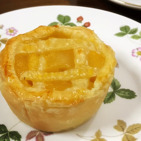 冷凍パイシートでアップルパイ