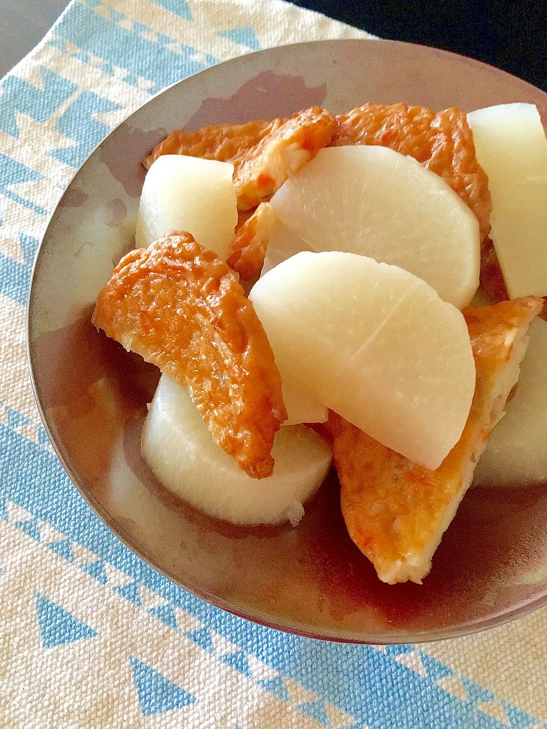 味しみ♡とろとろ♡『大根と厚揚げの照り煮』