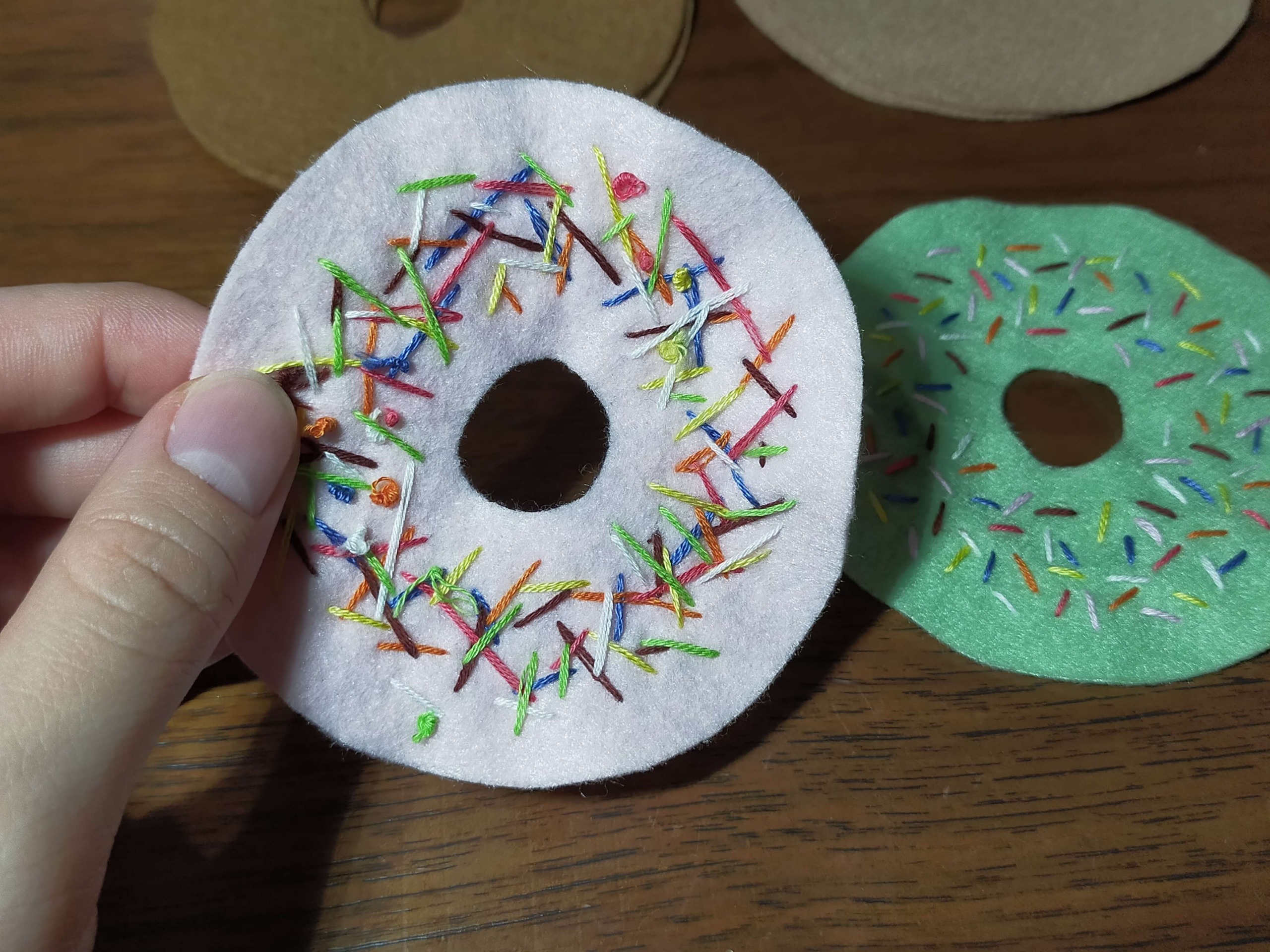 フェルトのドーナツの作り方その他その他アトリエ