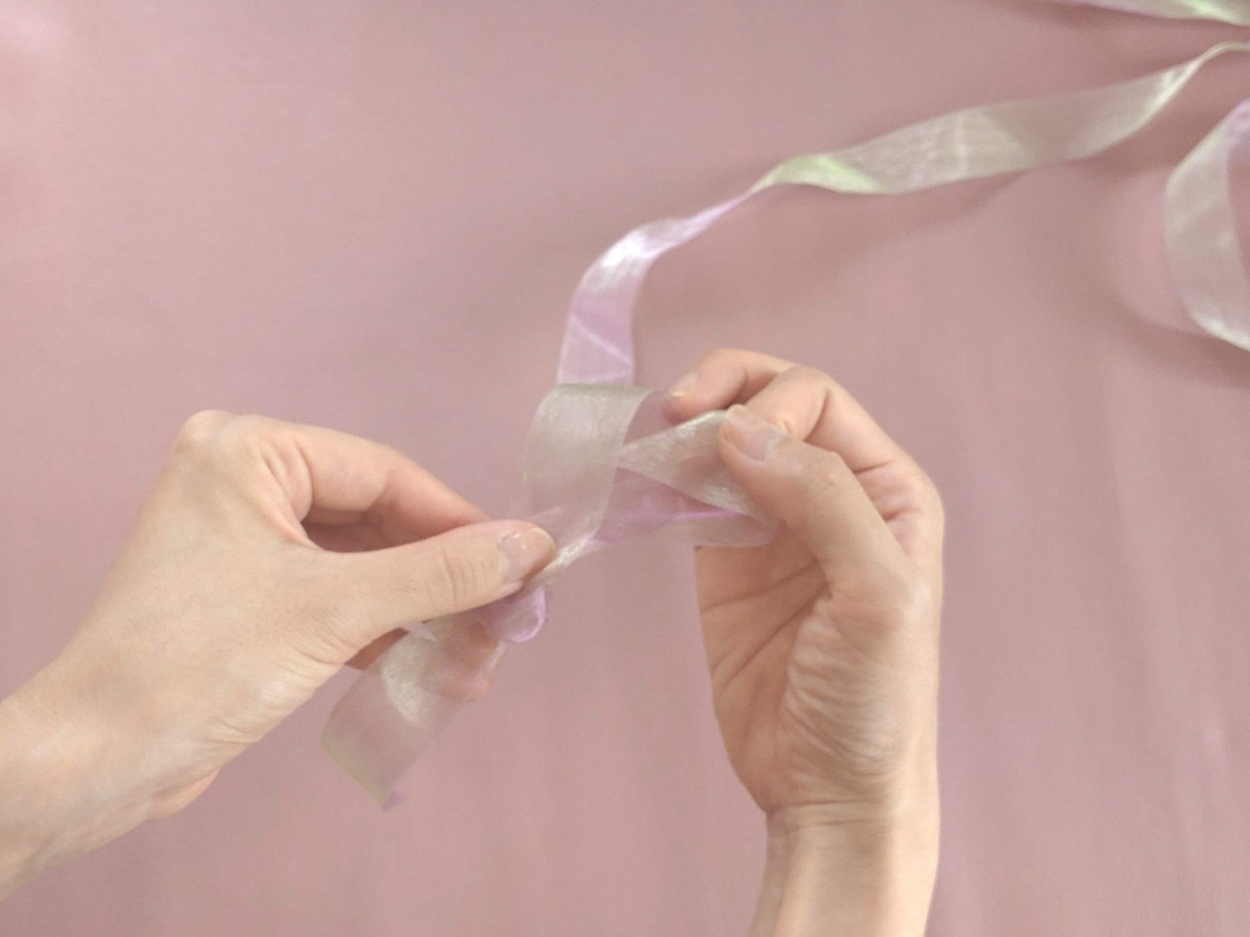 裂き布を使ったシュシュの編み方指編み簡単♪ファンシーヤーンもプラスAll how to makeお役立ちサイト