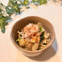 献立つゆで簡単!小松菜とえのきのおひたし