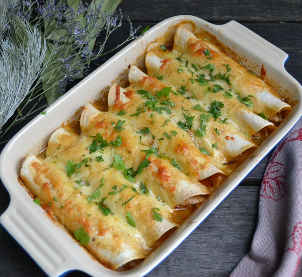 簡単メキシカン！ チキンエンチラーダ