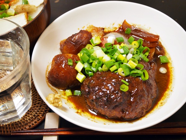 煮込み風ハンバーグ 病院・介護施設向けレシピ大百科PRO味の素KK業務用商品サイト