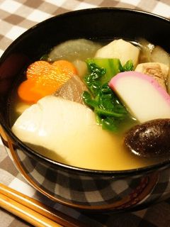 だしを味わうお雑煮 白だしで簡単