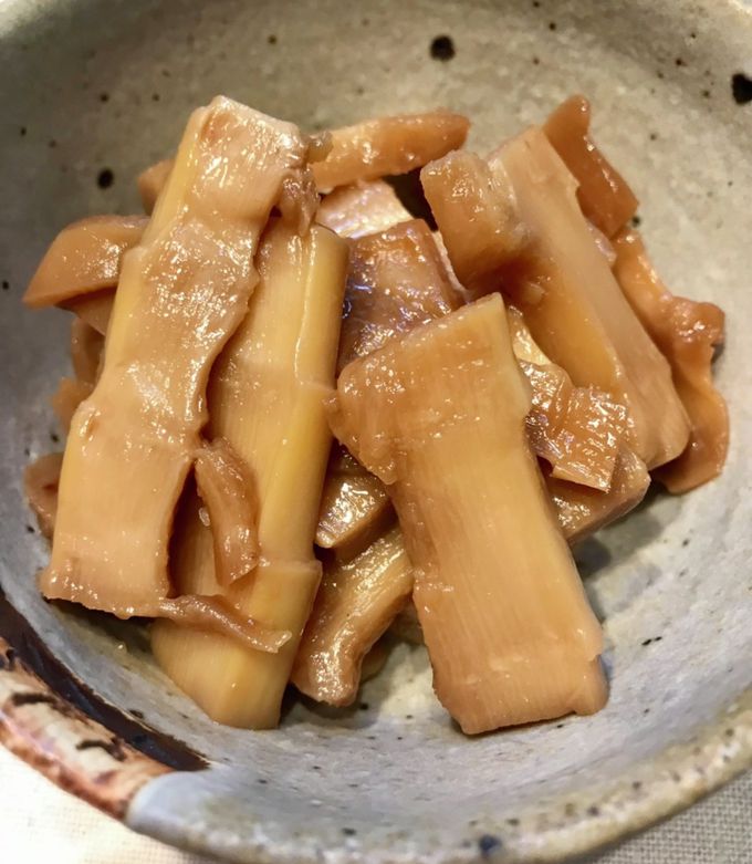 真竹のタケノコの茹で方&メンマの作り方♪真竹のタケノコも柔らかくて美味しいので手に入ったら是非作ってね