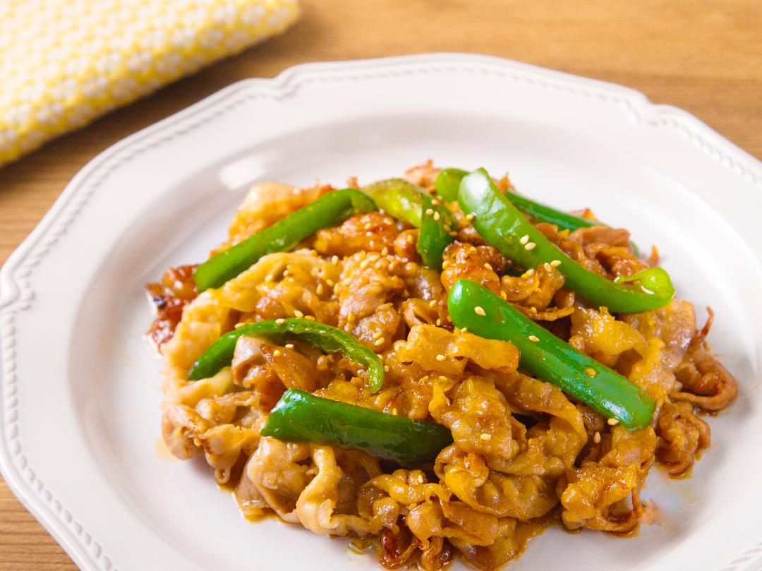 香菜、きゅうり、ピーマンの柚子胡椒和え