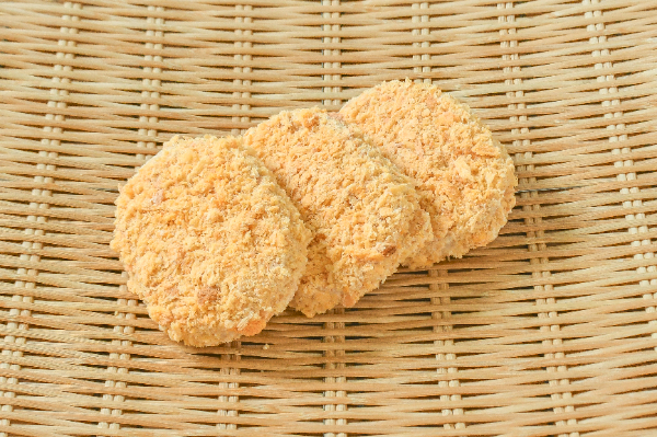 ジューシーナスとひき肉の挟みフライ