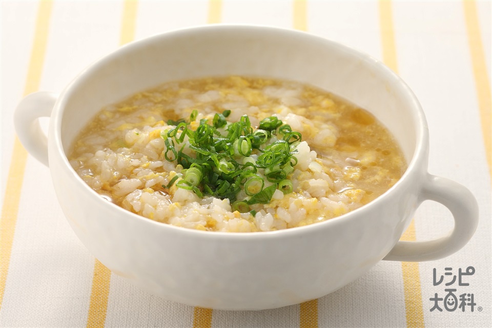 風邪かな？と思ったら！卵とニラのおじや