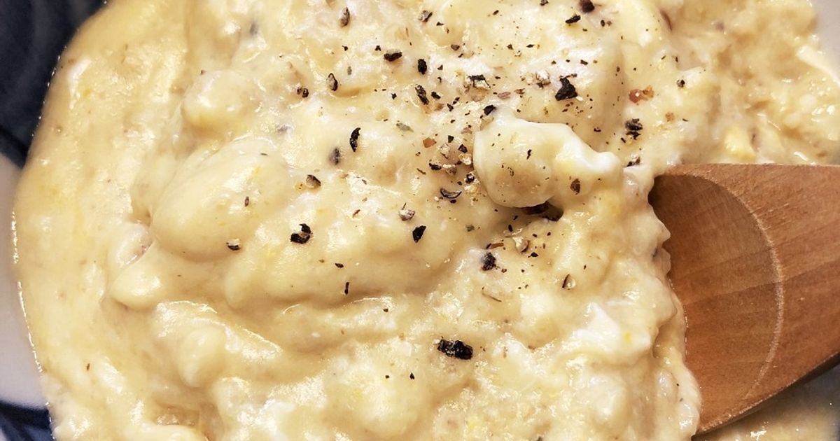 つくれぽ1000豆乳リゾットのレシピ人気1位～10位をチーズ入りや生米・オートミールで作るダイエットレシピからレンジで作る簡単レシピまで紹介クーカイ-Cookai