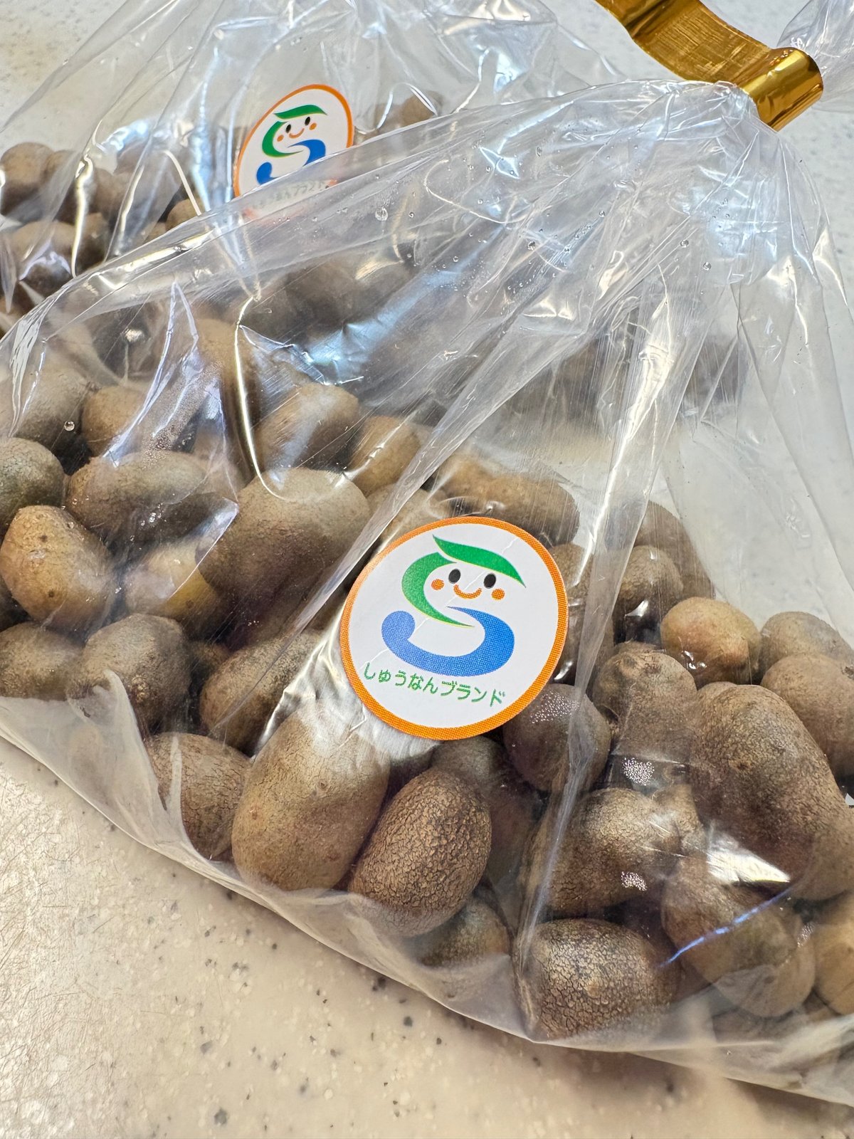 むかごバター醤油炒めレシピ 自然薯