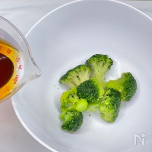 簡単おつまみ! ブロッコリーの素揚げ