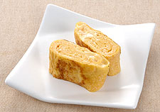 たらこソースのだし巻き卵 白だしで簡単♪居酒屋メニュ