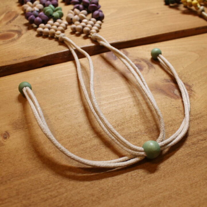 女性向けのヴィンテージスタイルの手作り木製ビーズネックレス シンプルでメッキのないデザイン 日常や音 ティバルで着 - Temu Japan