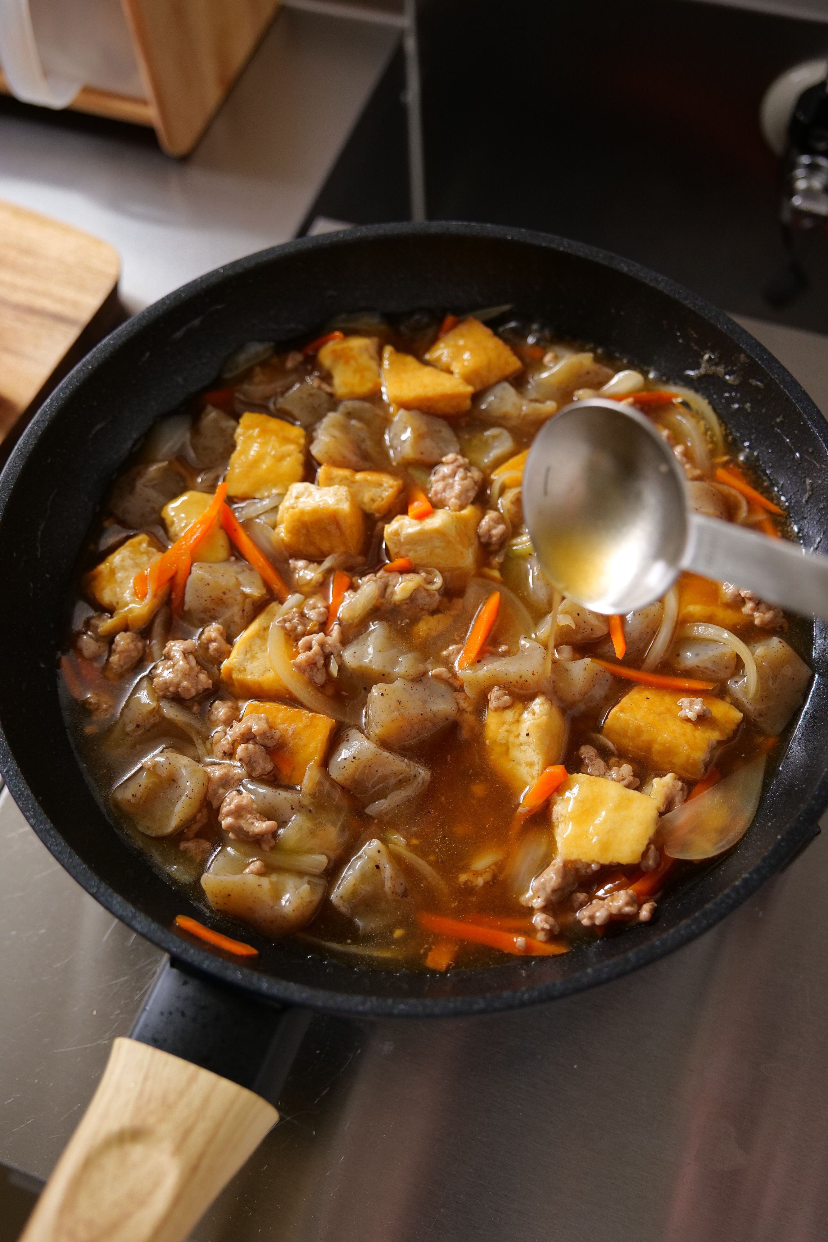 厚揚げのひき肉としめじ和風あんかけ レシピ・作り方 by nozul - 楽天レシピ